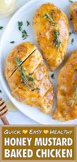 Baked Honey Mustard Chicken Recipe Evolving Table Recipe Mustard Chicken Recipes Healthy Chicken Recipes Honey Mustard Chicken Recipes