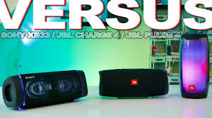 Buy at jbl australia website. Sony Xb33 Vs Jbl Charge 4 Vs Jbl Pulse 4 Mid Sized Speakers Compared Youtube