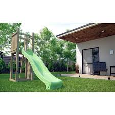 Vous avez la chance d'avoir un grand jardin ? Chalet Jardin Plateforme De Jeux Enfant Avec Toboggan Zebulon Aire De Jeux Rue Du Commerce