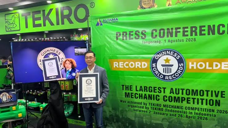Rekor Dunia! Tekiro Mechanic Competition 2026 Resmi Masuk Guinness World  Records