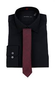 Four Neckties To Wear With Black Dress Shirts Ties To Pair With Black Shirts