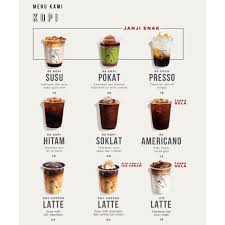 Harga kopi janji jiwa terbaru semua menu. Kopi Janji Jiwa Khusus Gojek Grab Shopee Indonesia