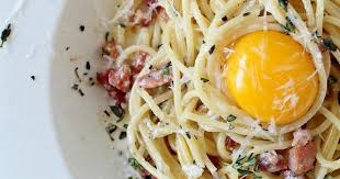 Spaghetti Carbonara Recipe Yummly Recipe Italian Recipes Italian Pasta Recipes Skinny Pasta Recipes