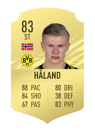 Good to know haaland can pop to the olympics next summer and grab a gold for norway. Erling Haland Fifa 21 Card Prediction Fifa