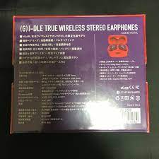 G)I-DLE model TRUE WIRELESS STEREO EARPHONES NT01 Bluetooth KPOP trading  photo | eBay