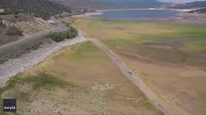 Drought Uncovers 'Ghost Town' in Utah's Rockport Reservoir