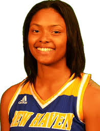 WOMEN'S BASKETBALL MATCHUP NEW HAVEN CHARGERS PROBABLE STARTERS 33 ALLIEYAH  CUBBAGE 12 KHAYLA TROWELL 15 KATIA OGE 23 SADE KIN