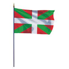 Drapeau république démocratique du congo. Drapeau Pays Basque Monte Sur Une Hampe En Bois Doublet