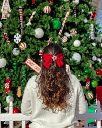 Add some hair clips or a few bobby pins while pulling some hair around your face towards the back for a classy look. 20 Christmas Hairstyles To Rock This Holiday Season Stylendesigns