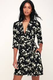 Maybe you would like to learn more about one of these? Black Dress With White Floral Print Off 76 Medpharmres Com