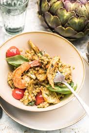 Fregola Aux Artichauts Du Chef Zanoni Simone Quatre Saisons Au Jardin Recette En 2020 Artichaut Alimentation Cuisine Italienne