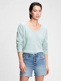 Check spelling or type a new query. Gap Cozy Waffle Knit V Neck T Shirt Shopstyle Long Sleeve Tops