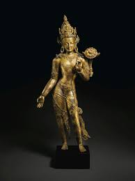 A person, especially a child, who complains or expresses disappointment or unhappiness…. A Large And Important Gilt Bronze Figure Of Avalokiteshvara