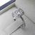 2 Carat Cushion Cut Halo Engagement Rings