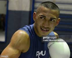 Honduran boxer Teofimo Lopez trains for the Rio 2016 Olympic Games,... News  Photo