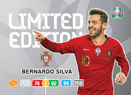 First name bernardo last name mota veiga de carvalho e silva nationality portugal date of birth 10 august 1994 age 27 country of birth portugal place of birth Uefa Euro 2020 Adrenalyn Xl Le Card Bernardo Silva