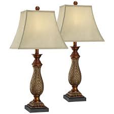 Two Tone Gold Traditional Table Lamps Set Of 2 U5756 Lamps Plus In 2020 Traditional Table Lamps Table Lamp Gold Table Lamp
