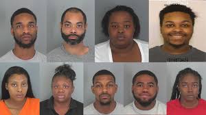 Total arrests in spartanburg county in 2016 increased by 15.52% compared to 2015 and is lower than national average of 33.12 per 1,000 people. 45 South Carolina Assisted Living Victims Defrauded Out Of More Than 100k 14 Suspects Believed To Be Involved Cbs 17
