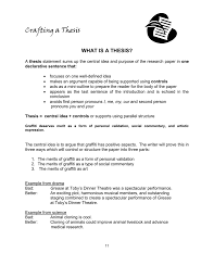 It may not be simple to convey the idea of the whole essay in one or a couple of sentences. Crafting A Thesis
