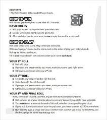 sample yahtzee score sheet 8 free documents in pdf xls yahtzee score sheets yahtzee yahtzee rules
