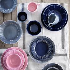 Strimmig Bowl Stoneware Blue 6 15 Cm Ikea Colorful Table Setting Plates Stoneware