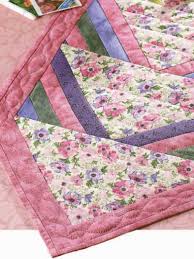 Free Spring Flower Runner Quilt Pattern Download This Free Table Runner Quilting Pattern From Table Runner Pattern Quilted Table Runners Spring Table Runner
