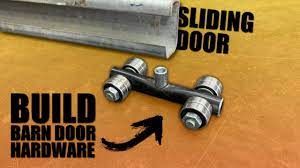 Here's what you need to make a diy barn door track like ours: How To Build A Barn Door Hardware Easily Diy Youtube