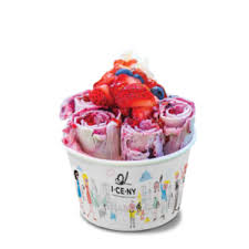 Rolled ice cream is different from traditional ice cream primarily in its preparation and presentation. Welcome To Iceny Roll Up Ice Cream Rolled Ice Cream Ice Cream Popsicles