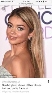 Pin By Brandi Schwartz On Hair Sarah Hyland Hair Brunette To Blonde Blonde Hair Color