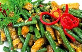 Resep Tumis Kacang Panjang Tempe Pedas Yang Enak Dan Nikmat Serta Cara Membuat Yang Sederhana Selerasa Com