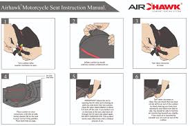 77 Described Airhawk Motorcycle Seat Cushion