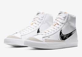 5.0 out of 5 stars 1. Nike Blazer Mid Sketch Black Red Cw7580 101 Cw7580 100 Release Info Sneakernews Com