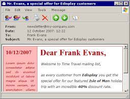 Email how it is supposed to be: Verschicken Sie Personalisierte Emails