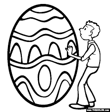 What a better way to keep your children occupied and busy while you are preparing your dinner. Easter Online Coloring Pages