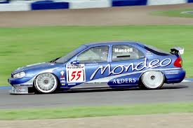 Nigel Mansell Ford Mondeo Btcc 1998 At Donington Park Btcc Ford Motorsport Sports Car Racing