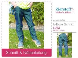 Die downloads umfassen eine grosse auswahl an nähideen für kleine und auch grosse kinder. Schnittmuster Kinderhose Unisex Modell Liam Gr 110 152