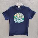 DOM Men T-Shirt Small Navy Graphic Come Together Outdoor Nature ...