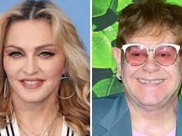 La enemistad entre Elton John y Madonna, una guerra que no cesa