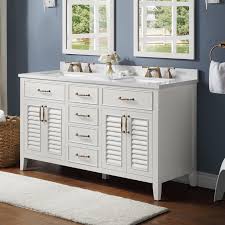 Declutter your bathroom without sacrificing style! Martha Stewart Lily Pond Lakeside 60 Double Bathroom Vanity Set Wayfair