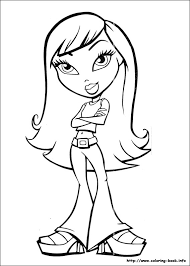 You can print out this bratz coloring page, but you can also color online. Bratz Coloring Picture