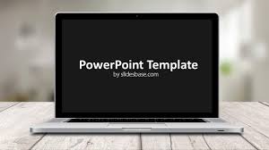 Stand out from the crowds and showcase your website, portfolio or design within our free laptop mockups. Laptop Screen Powerpoint Template Slidesbase
