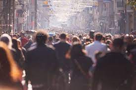 People Crowd Walking On Street By Dotshock People Crowd Walking On Busy Street On Daytime Walking Crowd People Crowd Images Crowd Photography People Crowd