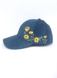 Trendy Hat Art Baseball Ideas Hat Embroidery Embroidered Hats Hand Embroidery