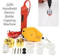 Handheld Electric Plastic PET Glass Bottle Bottle Screw ...