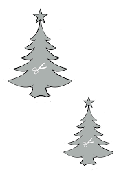 Den tannenbaum mit hilfe der vorlageauf das tonpapier übertragen. Bastelvorlagen Zu Weihnachten 30 Weihnachtsmotive Zum Ausdrucken