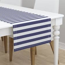 Usa Flag Blue And White Stripes Table Runner Paper Frill Striped Table Runner Blue And White Home Decor