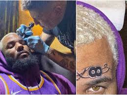 Davis also got a thigh tattoo like teammate lebron james. Rapper The Game Unveils New Face Tattoo Dedicated To Kobe Bryant
