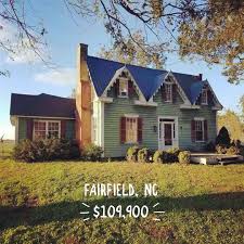 15 3k Likes 568 Comments Cheap Old Houses Cheapoldhouses On Instagram 3435 N Lake Rd Fairfield Nc A Li Old Houses Gingerbread Houses For Sale House