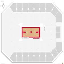 xfinity center maryland seating guide rateyourseats com