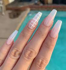 Tips Toes On Instagram Clients Nailfie 1 Week Old But Our Quality Top Coat Keeps The Color Lookin Ombre Acrylic Nails Long Nails Long Acrylic Nails